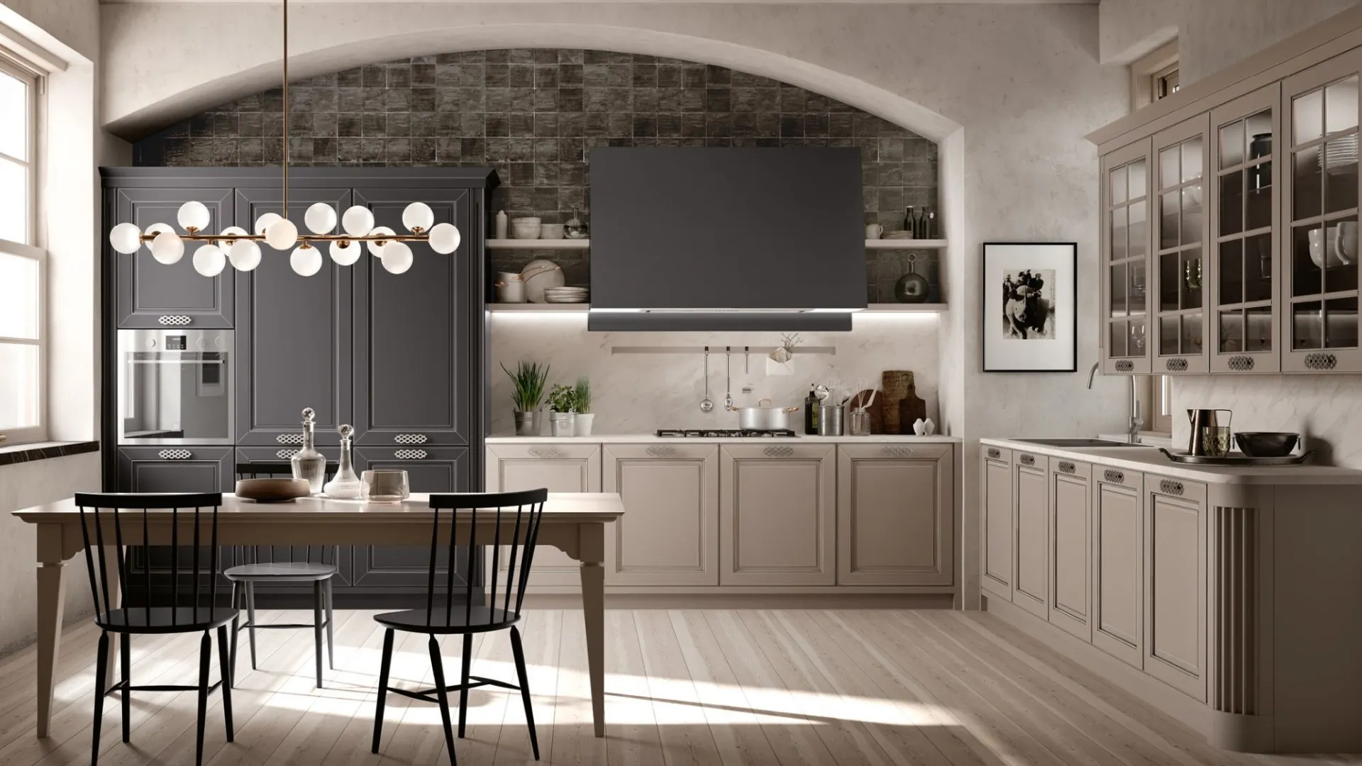 Scopri i modelli delle Cucine Classiche Carrara